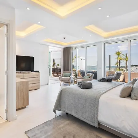 Apartment Phenthouse Monaco-albufeira Center-sea View *