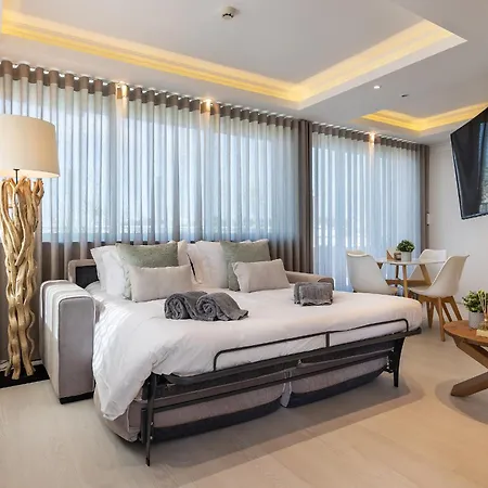 Phenthouse Monaco-albufeira Center-sea View Apartment *