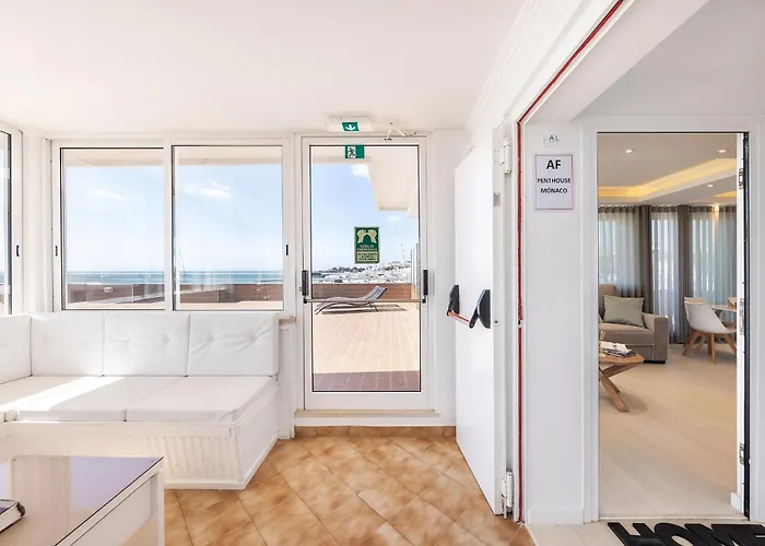 Phenthouse Monaco - Jacuzzi - Center - Sea View Daire Albufeira