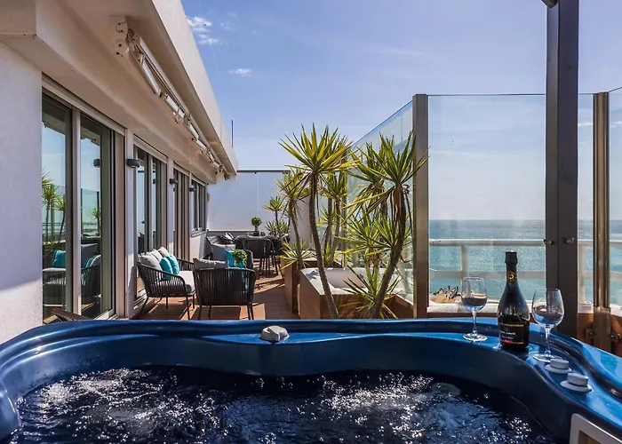 Phenthouse Monaco - Jacuzzi - Center - Sea View